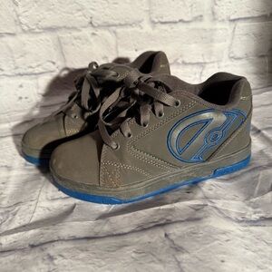 Heelys Gray and Blue Skate Shoes